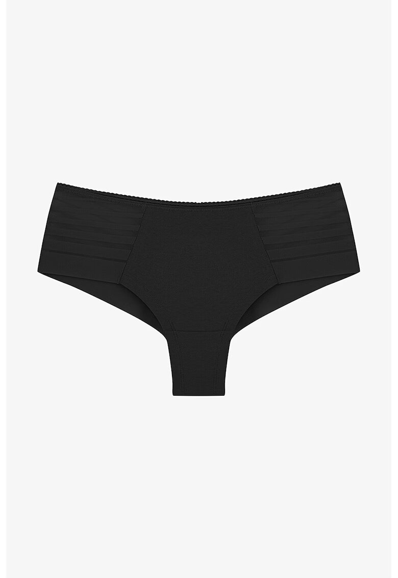 Penti Chiloti cu model uni - Negru