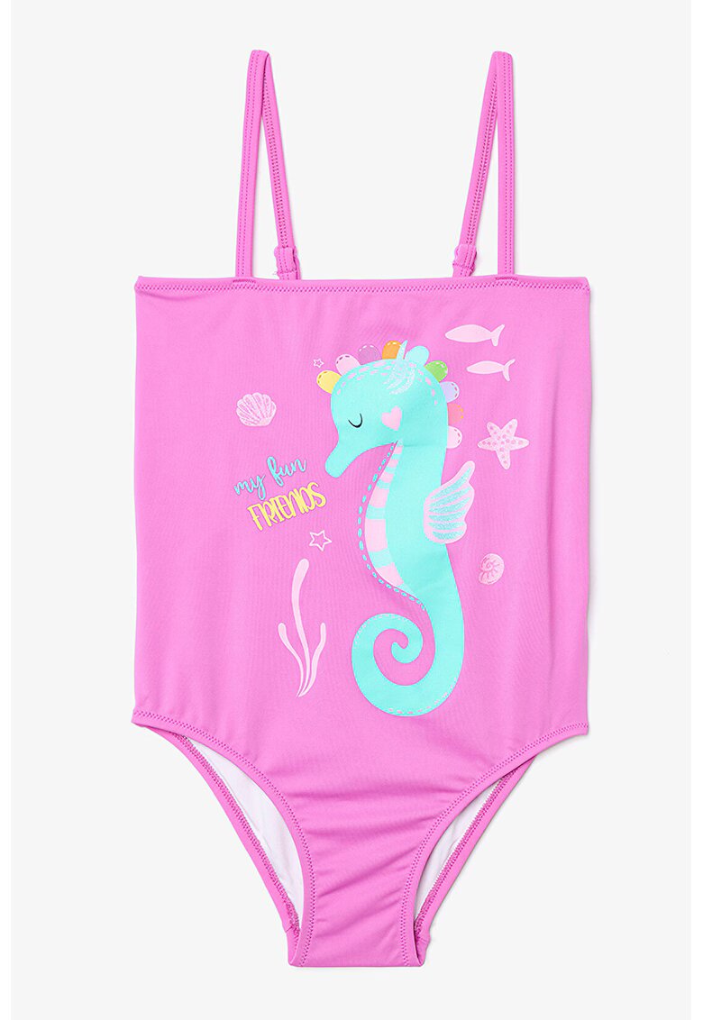 Penti Costum de baie intreg - Violet deschis