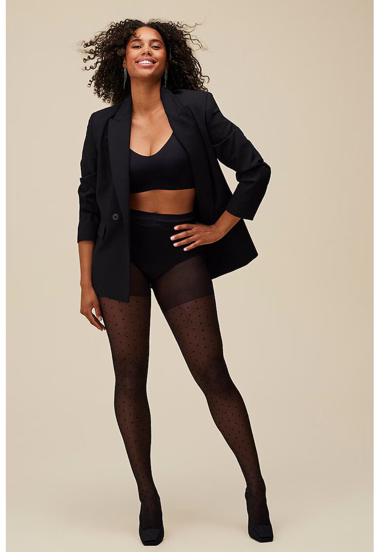 Penti Dres cu buline - Negru
