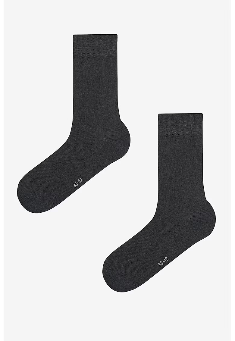 Penti Set de sosete din amestec de bambus - 2 perechi - Negru