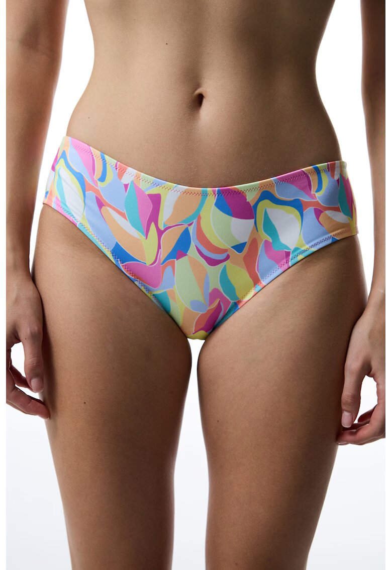 Penti Slip cu imprimeu abstract - Multicolor
