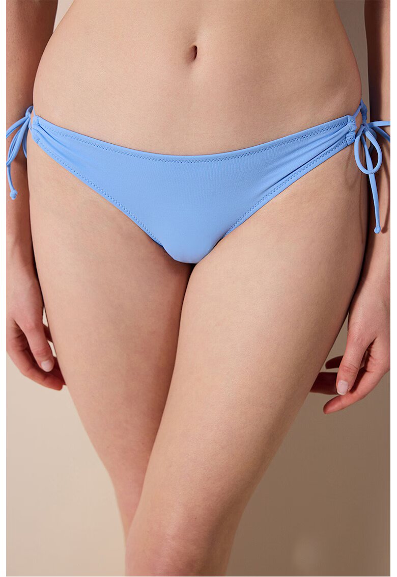 Penti Slip cu prindere laterala Classic - Albastru lavanda