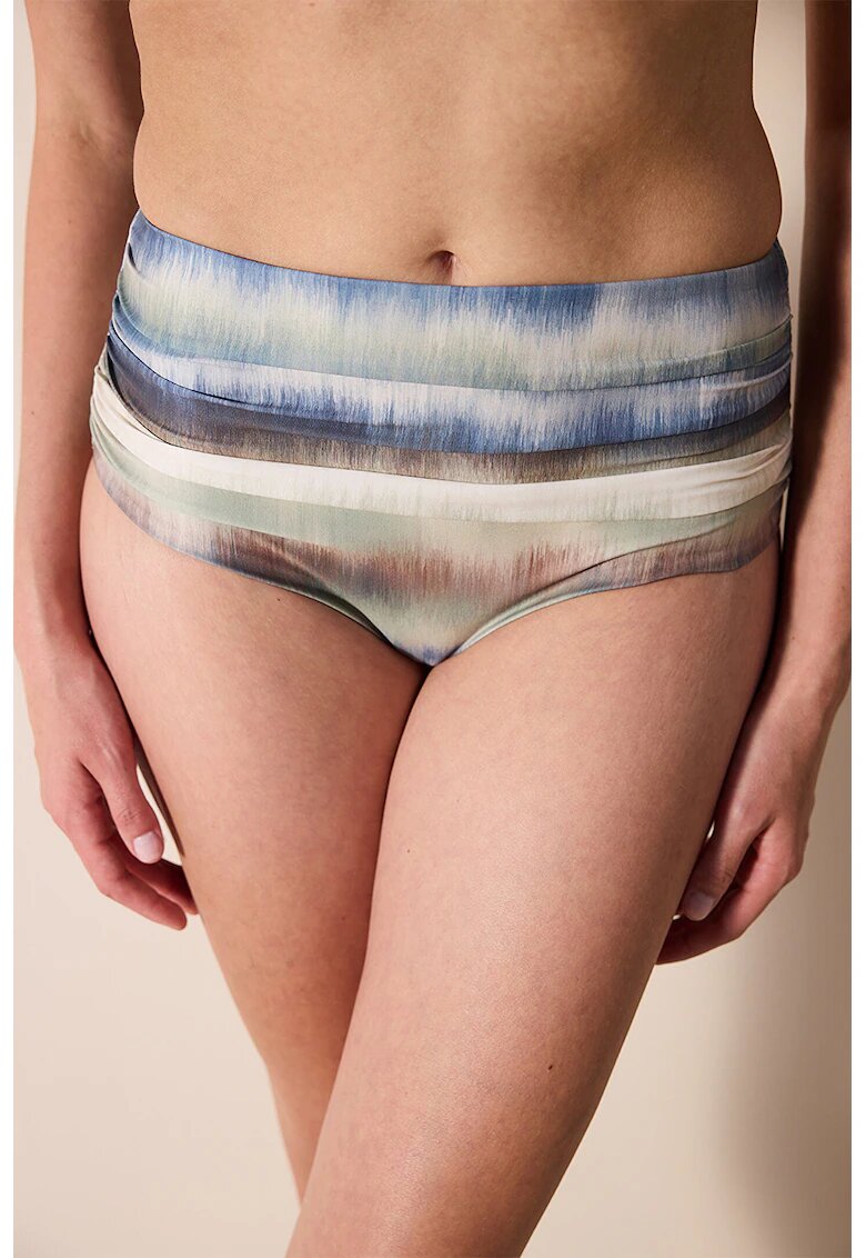 Penti Slip hipster - Albastru prafuit/Bej/Bleumarin