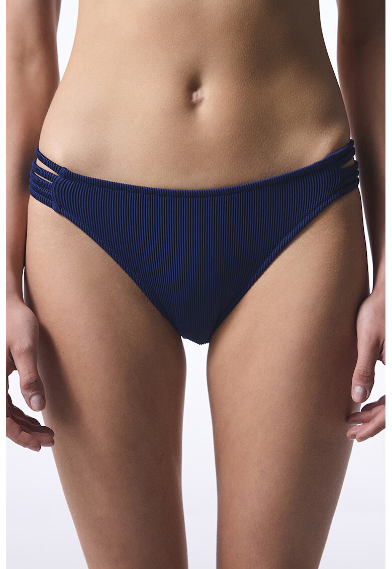 Penti Slip striat - Bleumarin