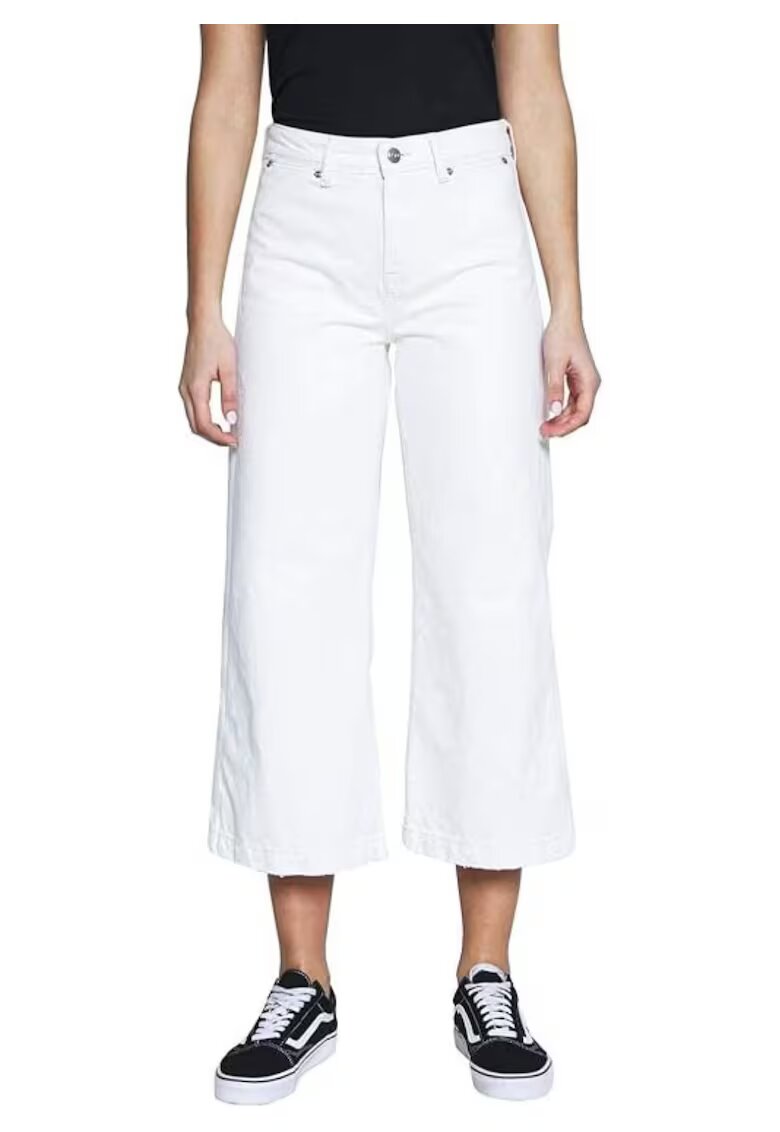 Pepe Jeans Blugi crop cu croiala ampla Groove -