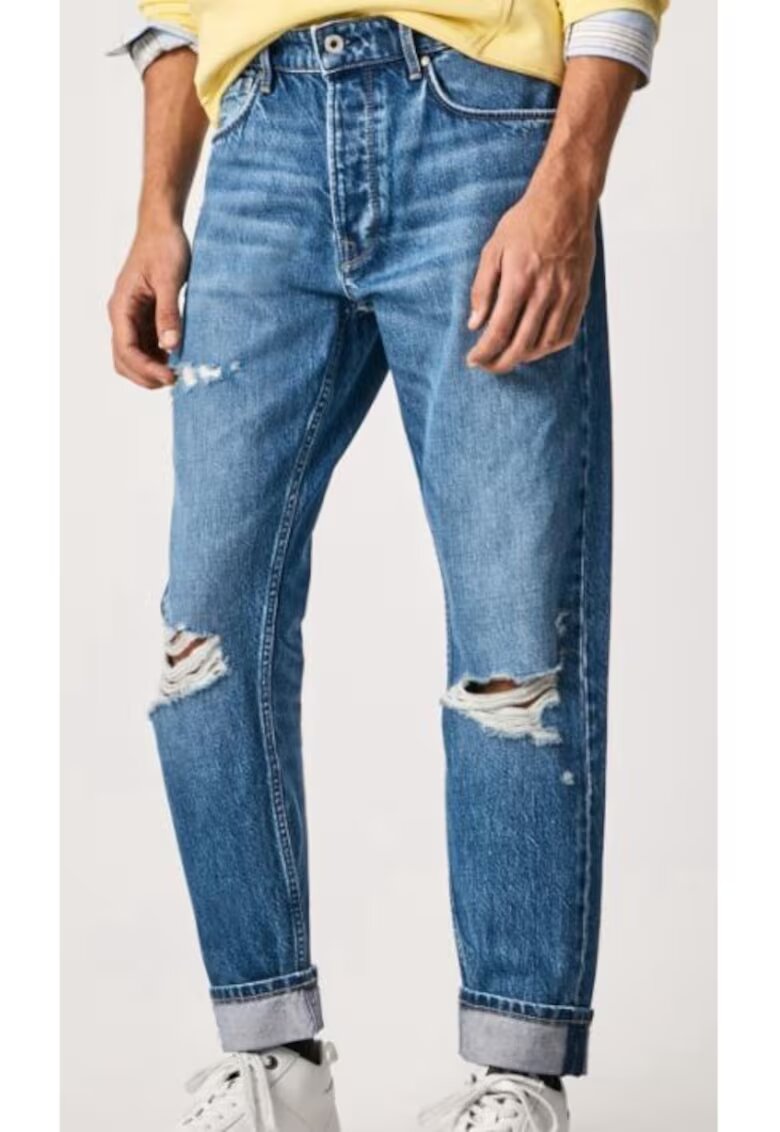 Pepe Jeans Blugi Cu Crioala Relax