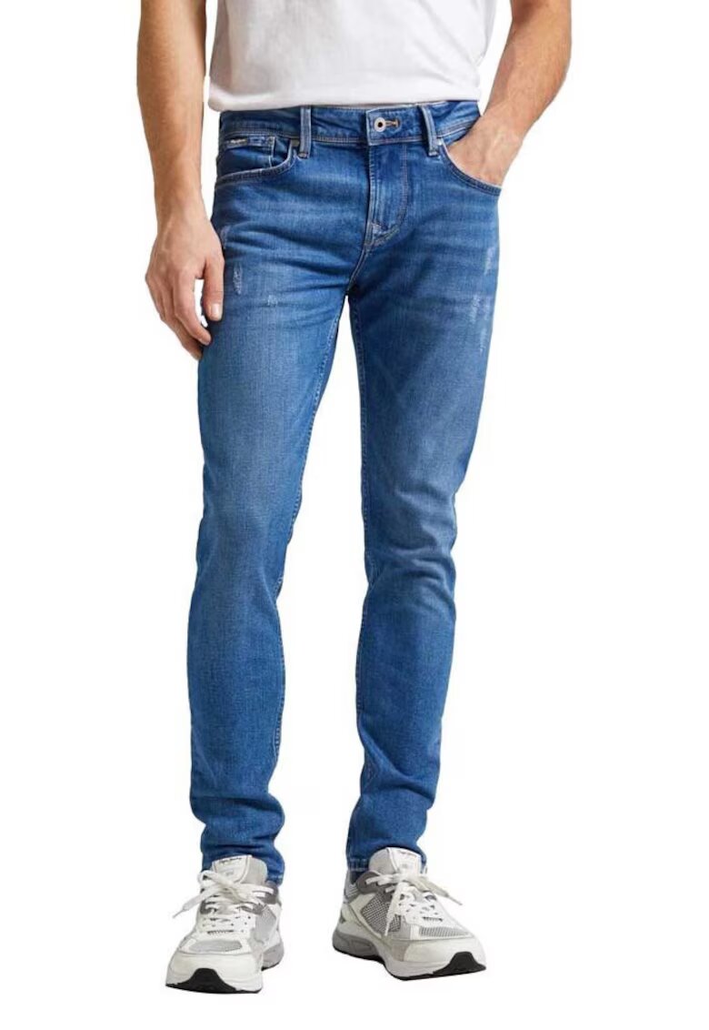 Pepe Jeans Blugi Skinny Cu Buzunare