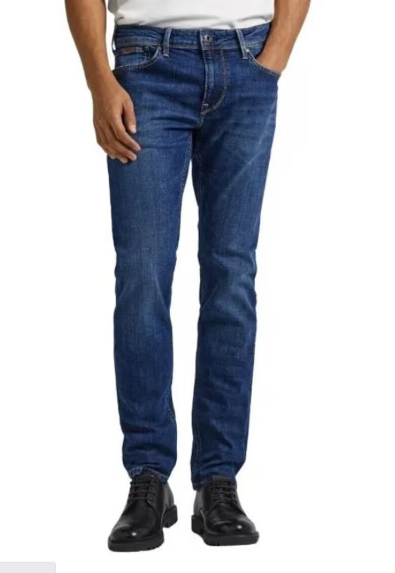 Pepe Jeans Blugi Skinny cu talie medie