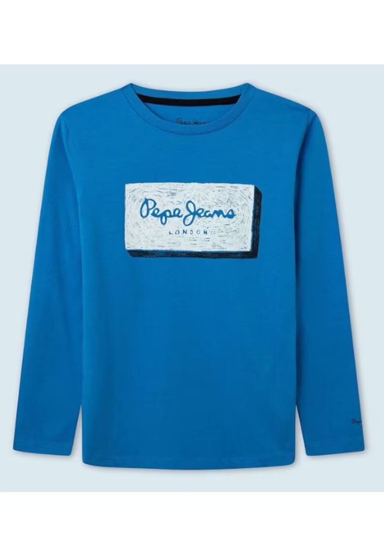Pepe Jeans Bluza cu imprimeu logo -