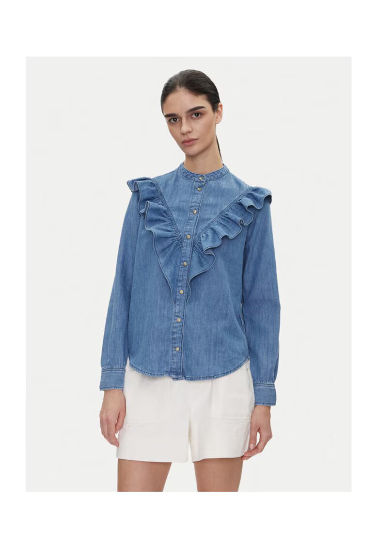 Pepe Jeans Bluza dama - PL305092 000DENIM - Albastru - bumbac - in - lyocell
