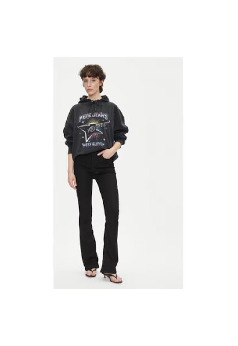 Pepe Jeans Bluza dama PL581469 - Bumbac/Poliester - Negru - Negru