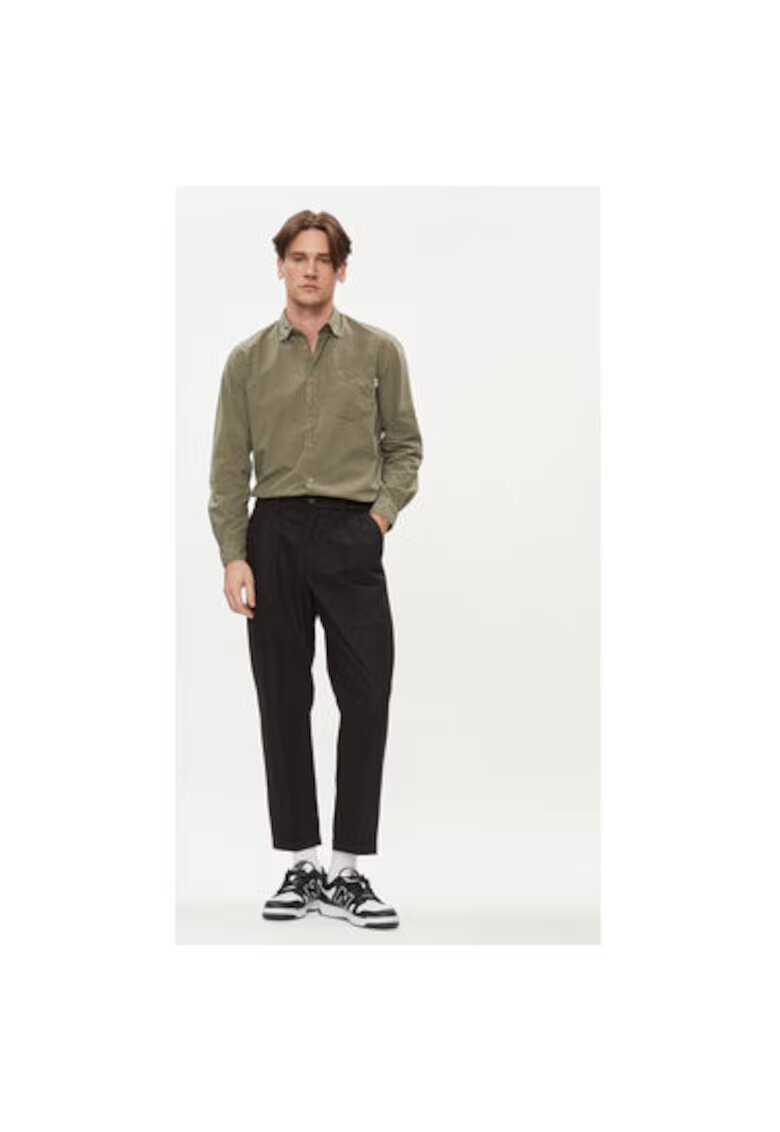 Pepe Jeans Camasa barbati - 303578169 - Bumbac - Verde - Verde
