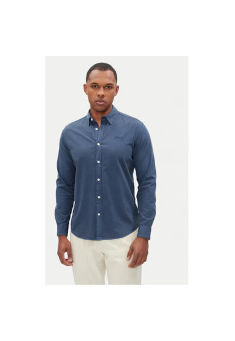 Pepe Jeans Camasa barbati PM308274 - Bumbac - Albastru - Albastru