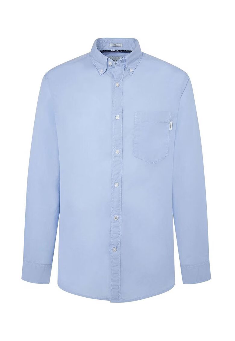 Pepe Jeans Camasa din bumbac cu maneca lunga