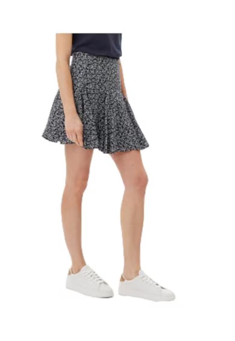 Pepe Jeans Fusta dama - viscoza/bumbac - bleumarin/gri
