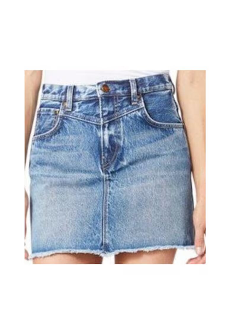 Pepe Jeans Fusta mini din denim Rachel -