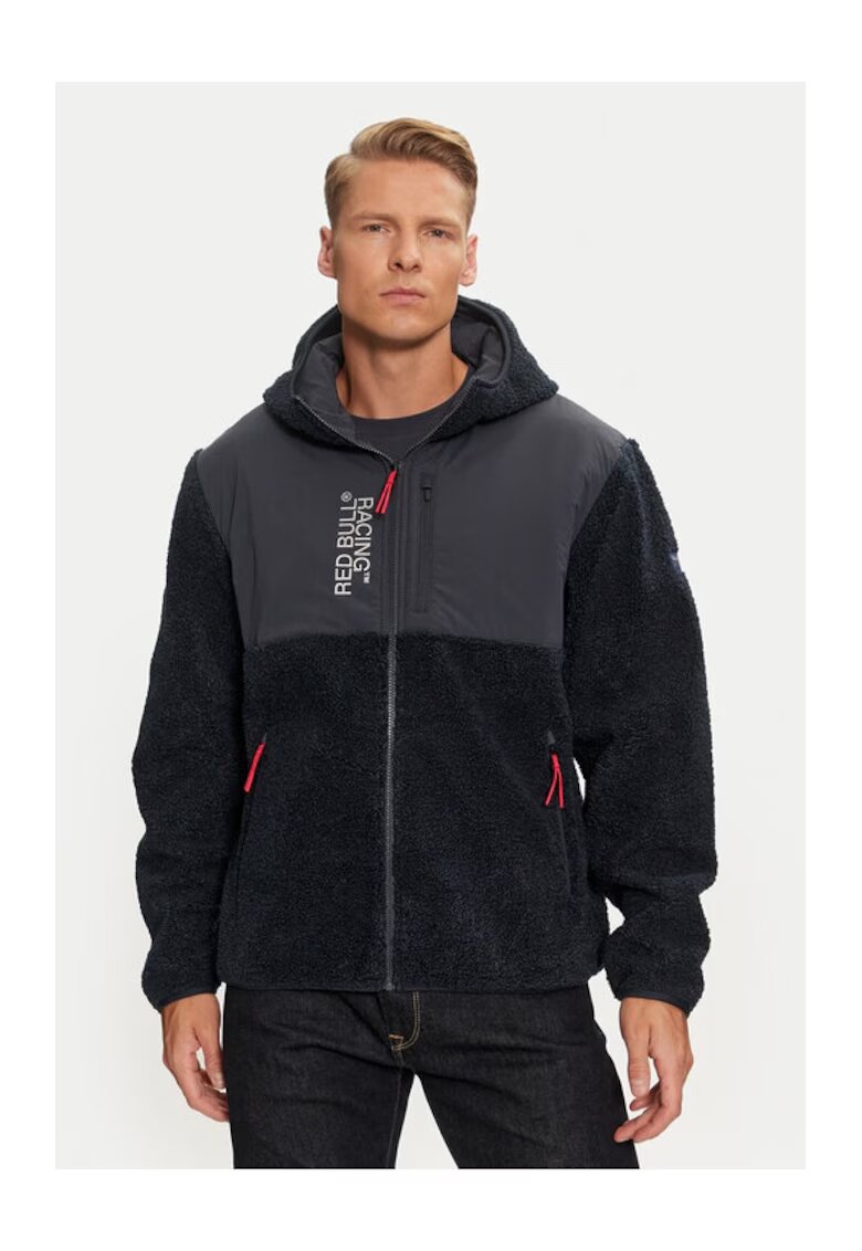 Pepe Jeans Geaca Red Bull Racing RM490005 Bleumarin Regular Fit - Poliamida