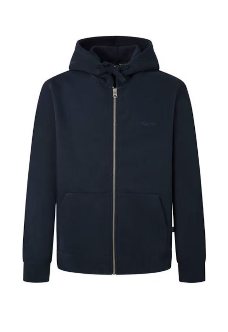 Pepe Jeans Hanorac din bumbac cu fermoar Joe -