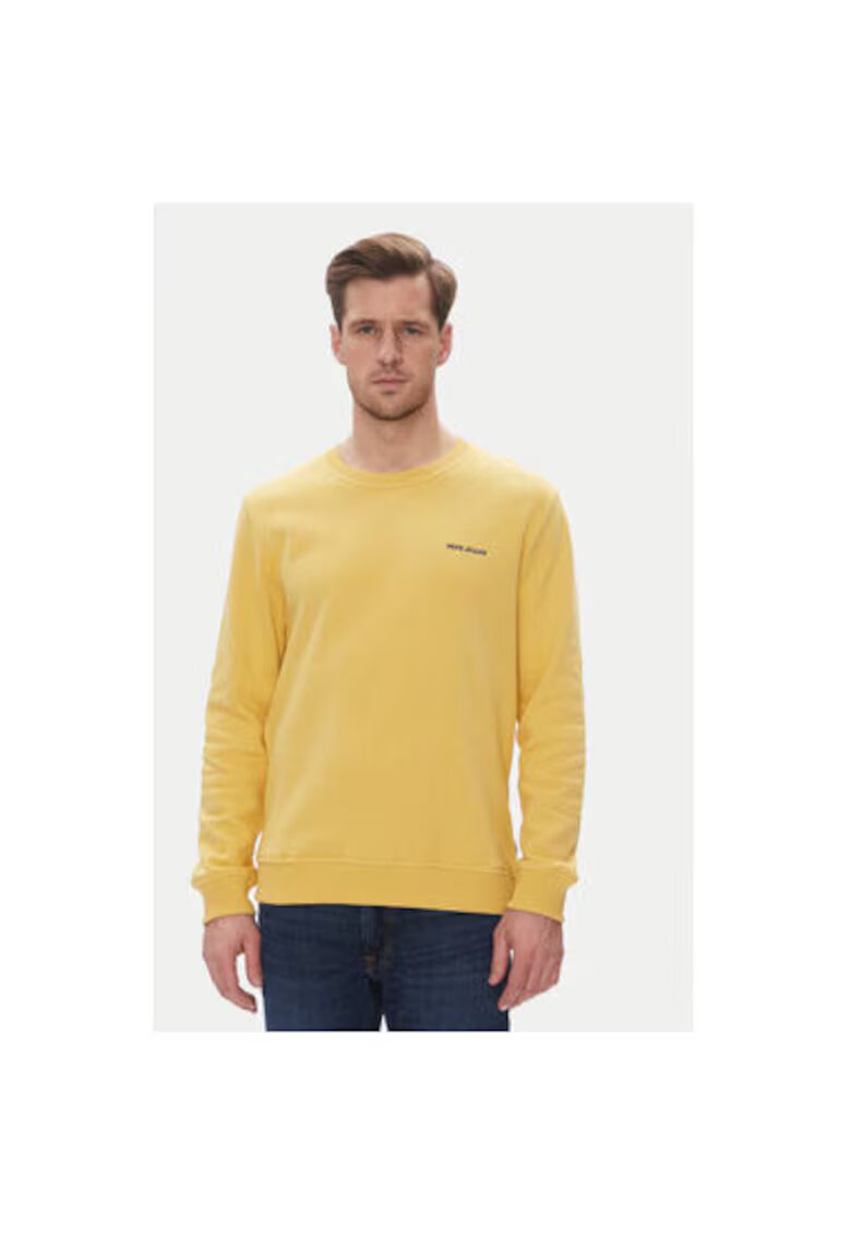 Pepe Jeans Hanorc barbati PM582754 - Bumbac/Poliester - Galben - Galben