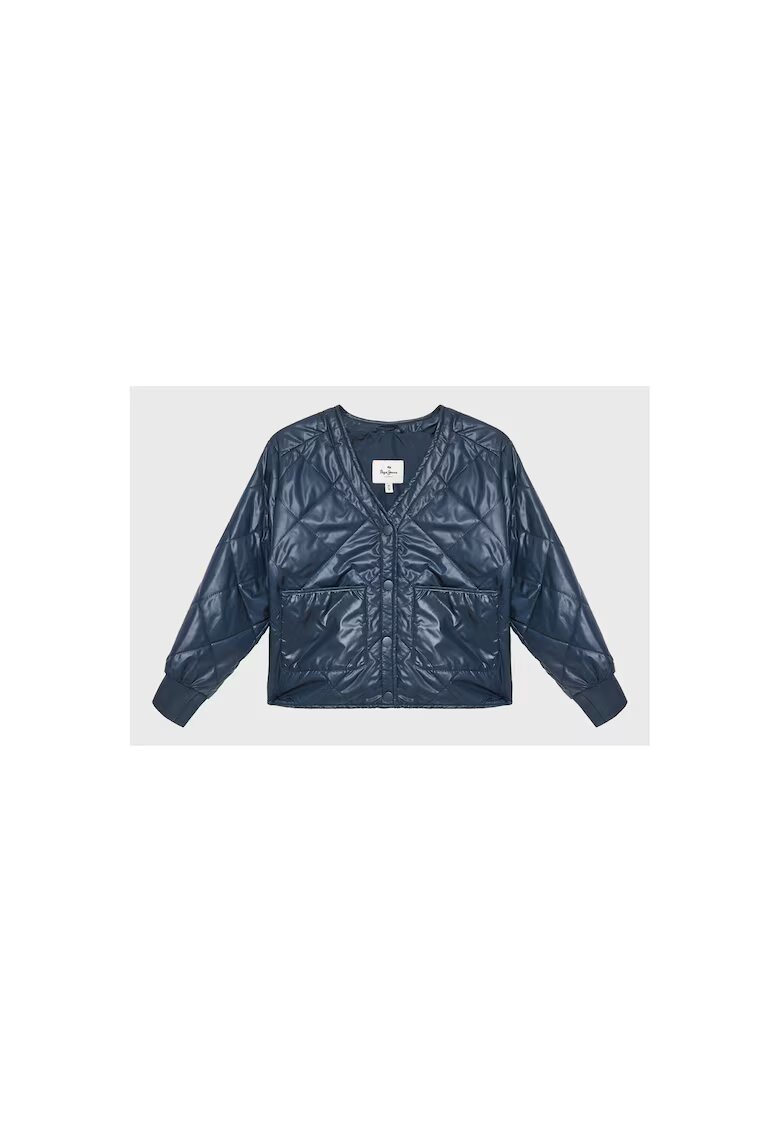 Pepe Jeans Jacheta copii - Poliester - Bleumarin
