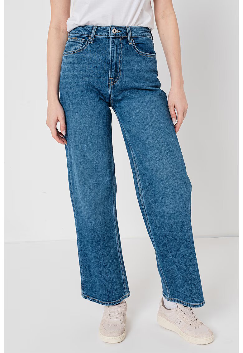 Pepe Jeans London Blugi cu croiala ampla - Albastru
