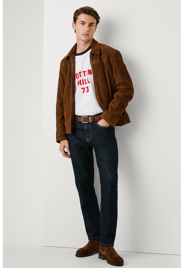 Pepe Jeans London Blugi cu talie medie - Bleumarin