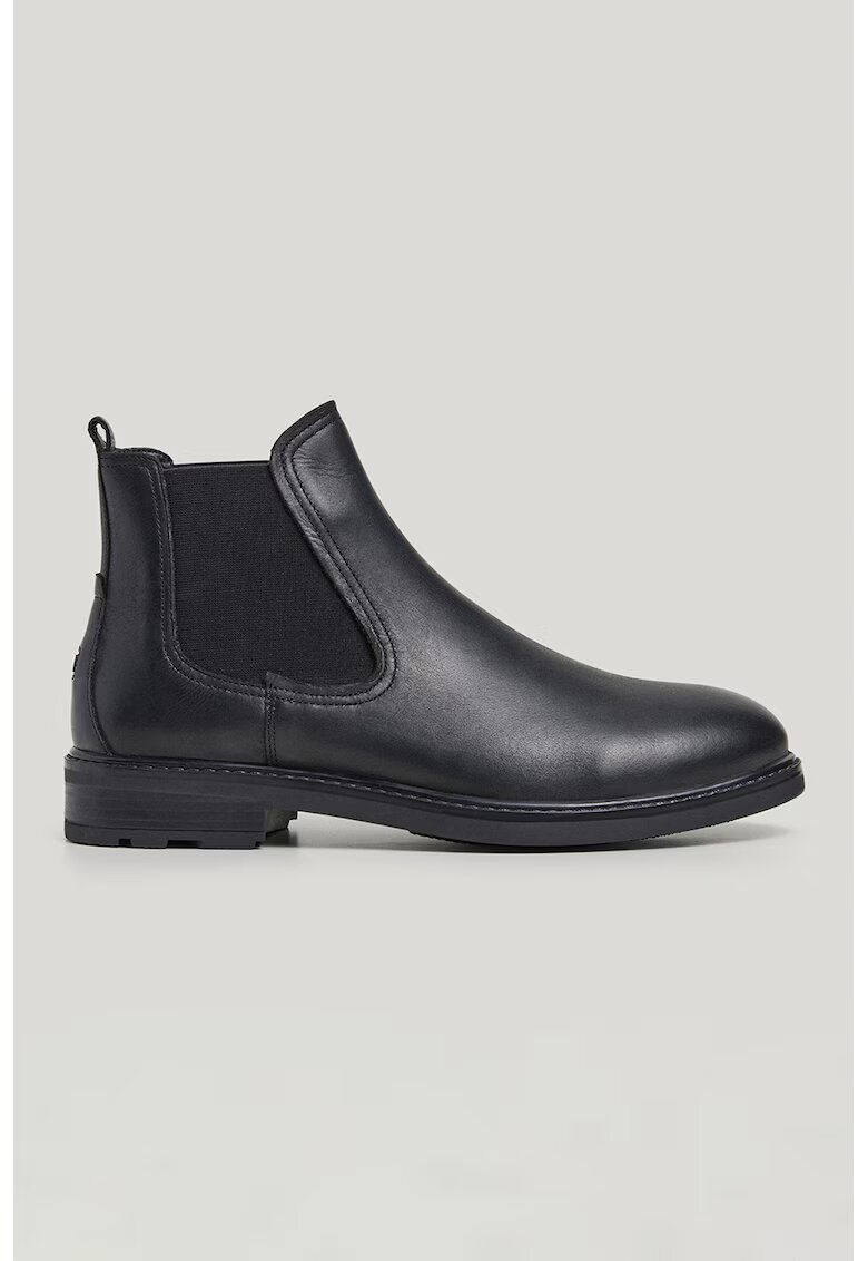 Pepe Jeans London Cizme de piele - Negru