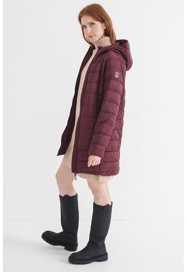 Pepe Jeans London Geaca cu buzunare laterale - Violet