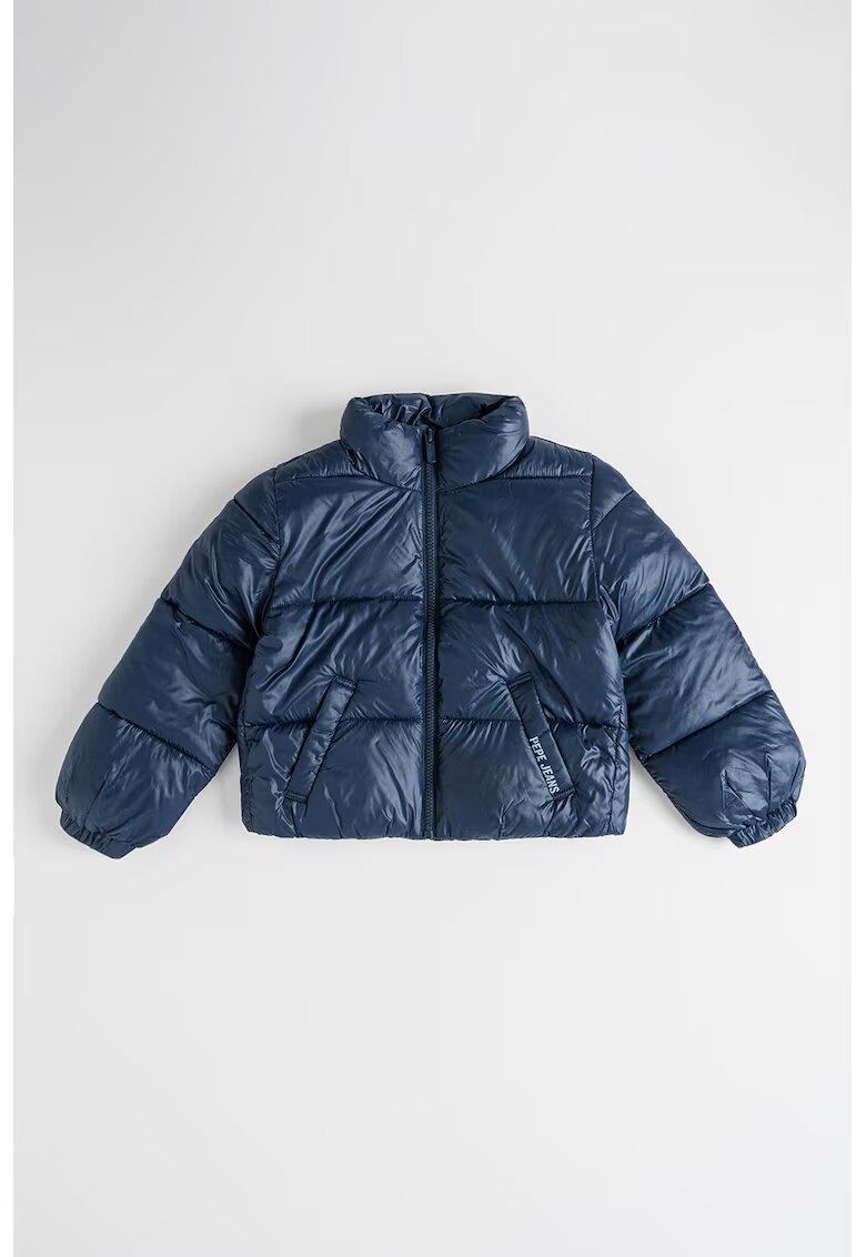 Pepe Jeans London Geaca matlasata cu vatelina Essie - Bleumarin