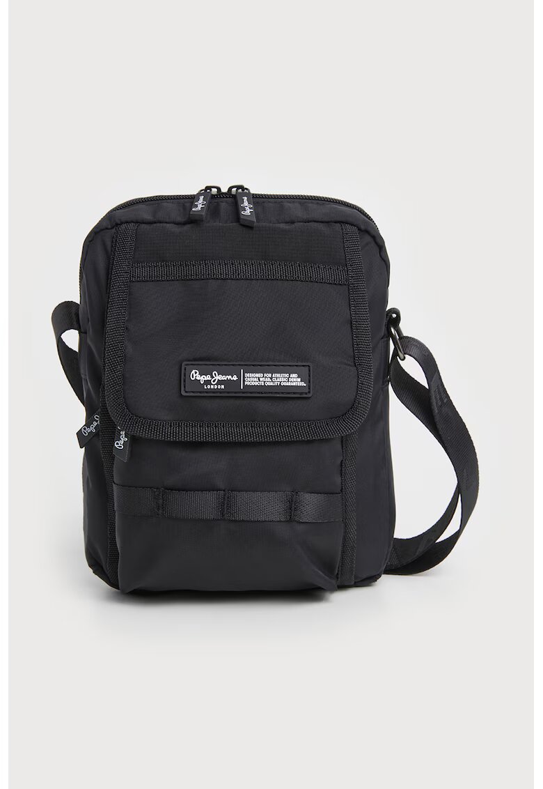 Pepe Jeans London Geanta crossbody Timothy Core - Negru