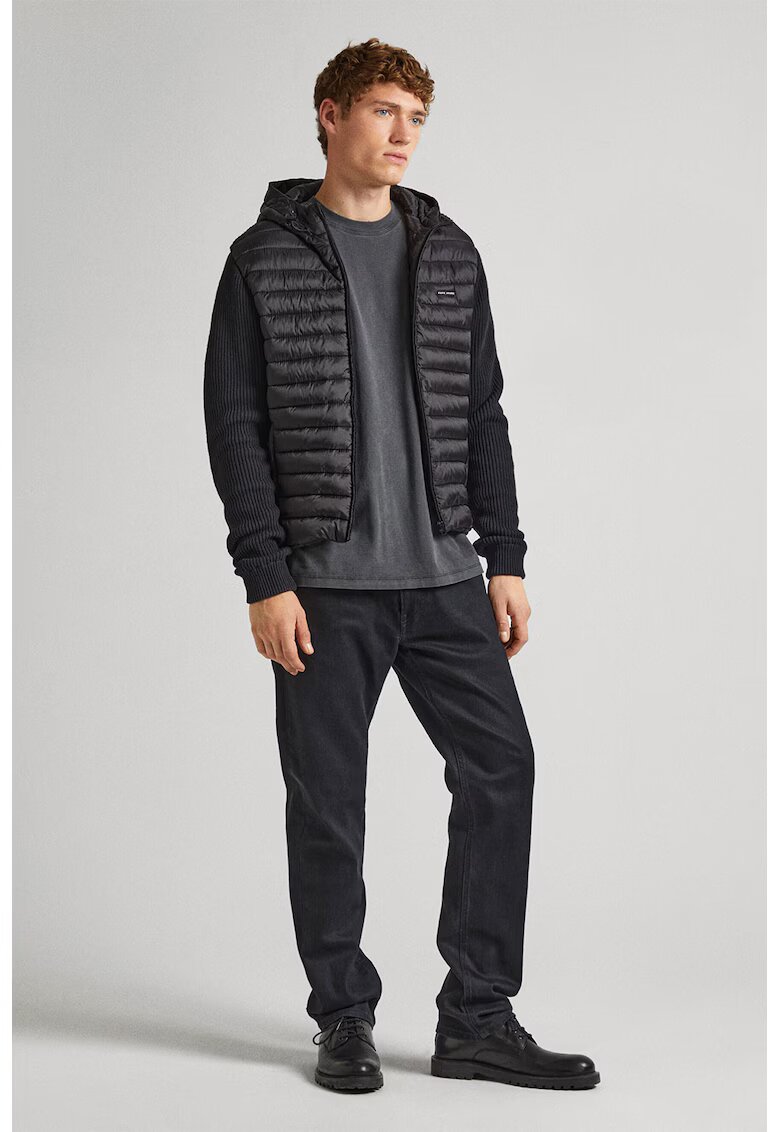 Pepe Jeans London Jacheta cu gluga - Negru