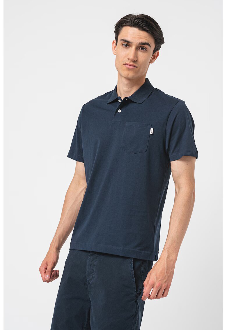 Pepe Jeans London Tricou polo lejer - Bleumarin