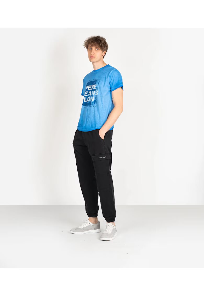 Pepe Jeans Pantaloni cargo cu talie ajustabila -