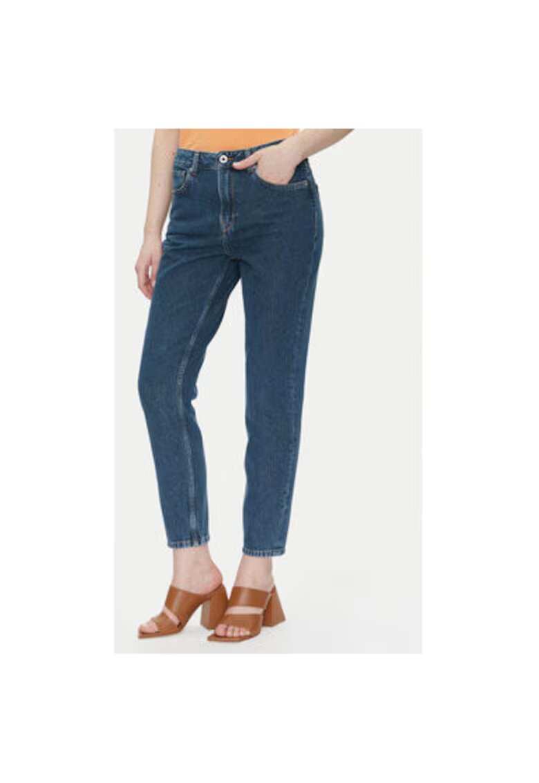 Pepe Jeans Pantaloni dama PL204591EF28 - Bumbac/Elastan - Bleumarin - Bleumarin