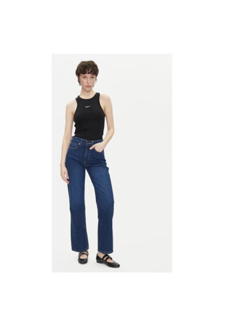 Pepe Jeans Pantaloni dama PL204901EF10 - Bumbac - Albastru - Albastru