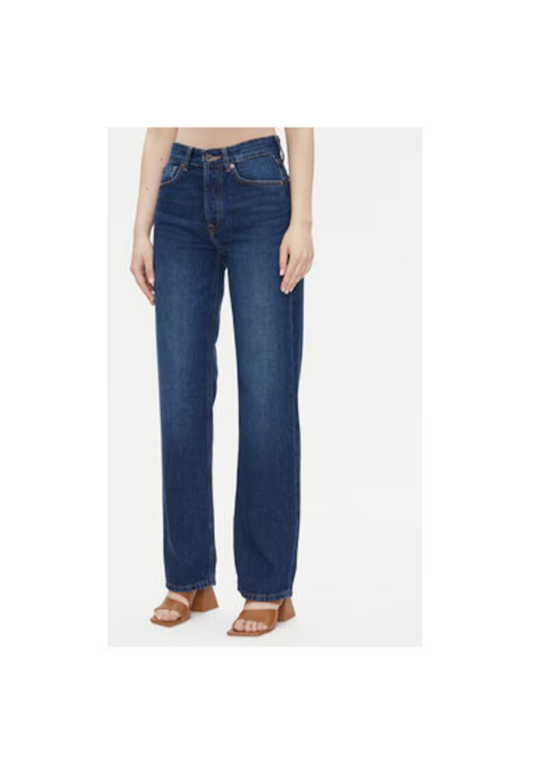 Pepe Jeans Pantaloni dama PL204901EF12 - Bumbac - Albastru - Albastru
