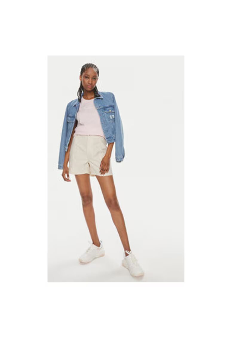 Pepe Jeans Pantaloni scurti dama - 303679781 - Ecru - XL INTL - Bumbac