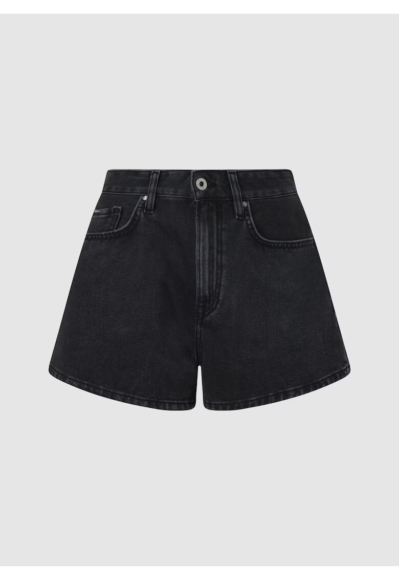 Pepe Jeans Pantaloni scurti dama - Bumbac - Negru - 49898 - Negru