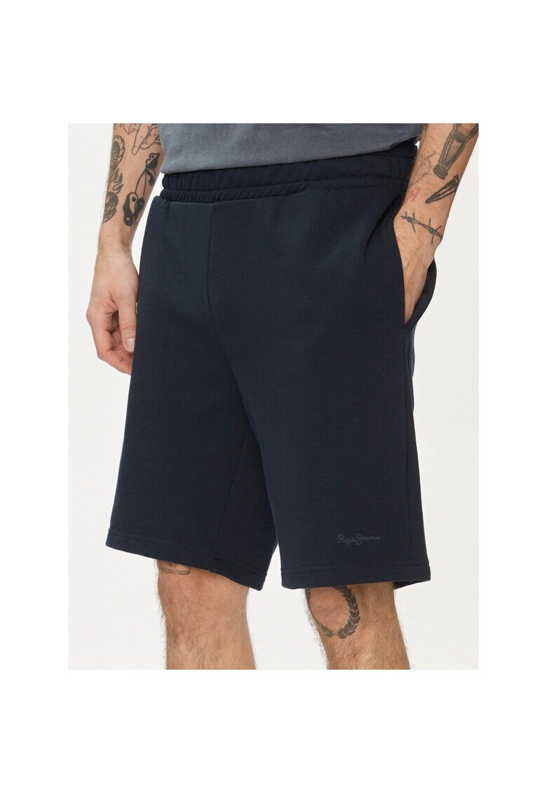 Pepe Jeans Pantaloni scurti din bumbac cu logo mic