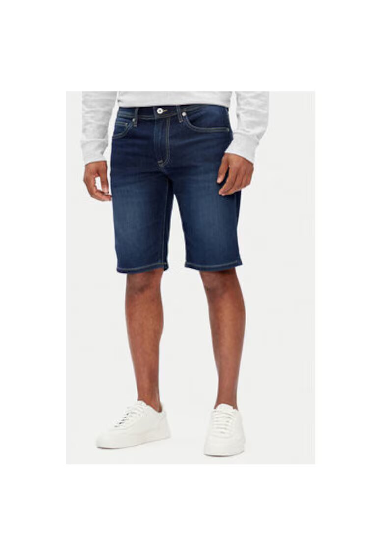 Pepe Jeans Pantaloni scurti din denim barbati PM801075EE4 - Bumbac/Poliester - 29 US - Bleumarin