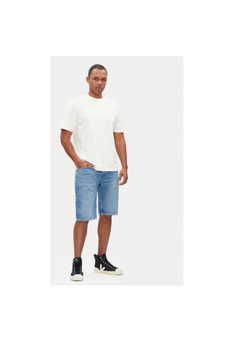 Pepe Jeans Pantaloni scurti din denim barbati PM801079ND1 - Bumbac - Albastru - Albastru