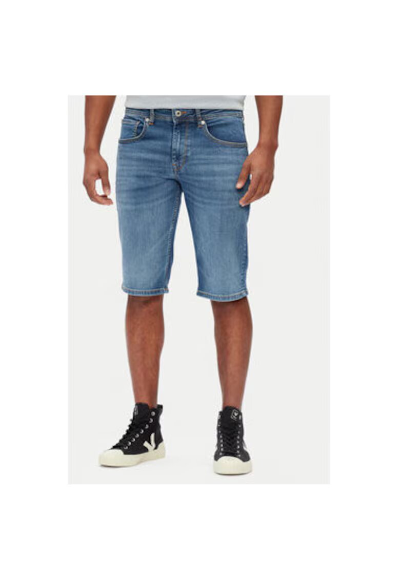 Pepe Jeans Pantaloni scurti din denim barbati PM801081EE5 - Bumbac/Poliester - 29 US - Albastru
