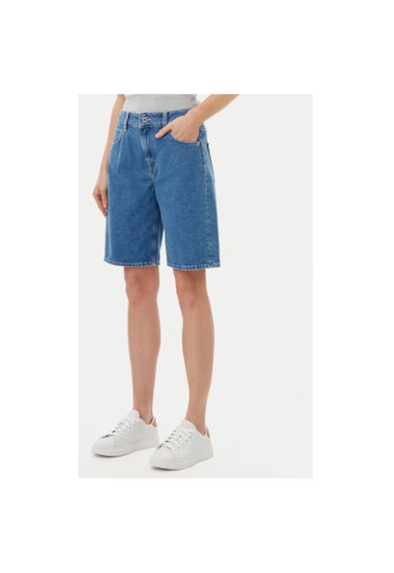 Pepe Jeans Pantaloni scurti din denim dama PL801189ND3 - Bumbac - 24 US - Albastru
