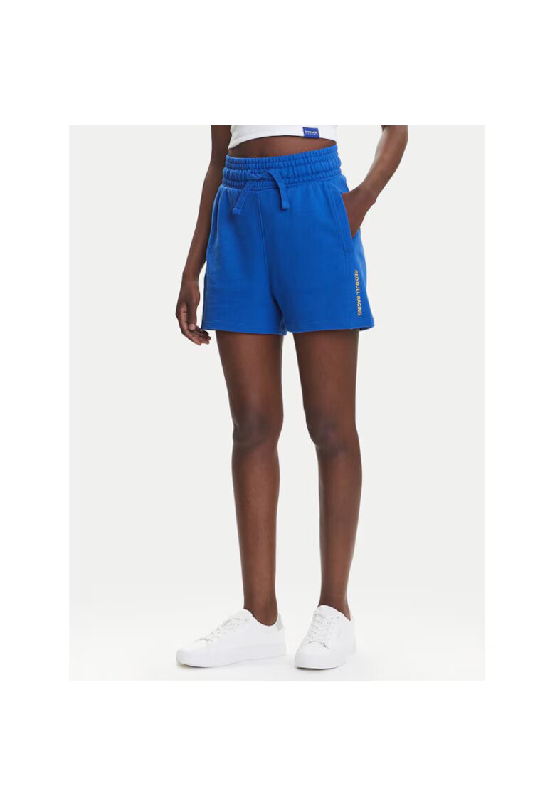 Pepe Jeans Pantaloni scurti sport dama RL800008 - Bumbac/Poliester - Albastru - Albastru