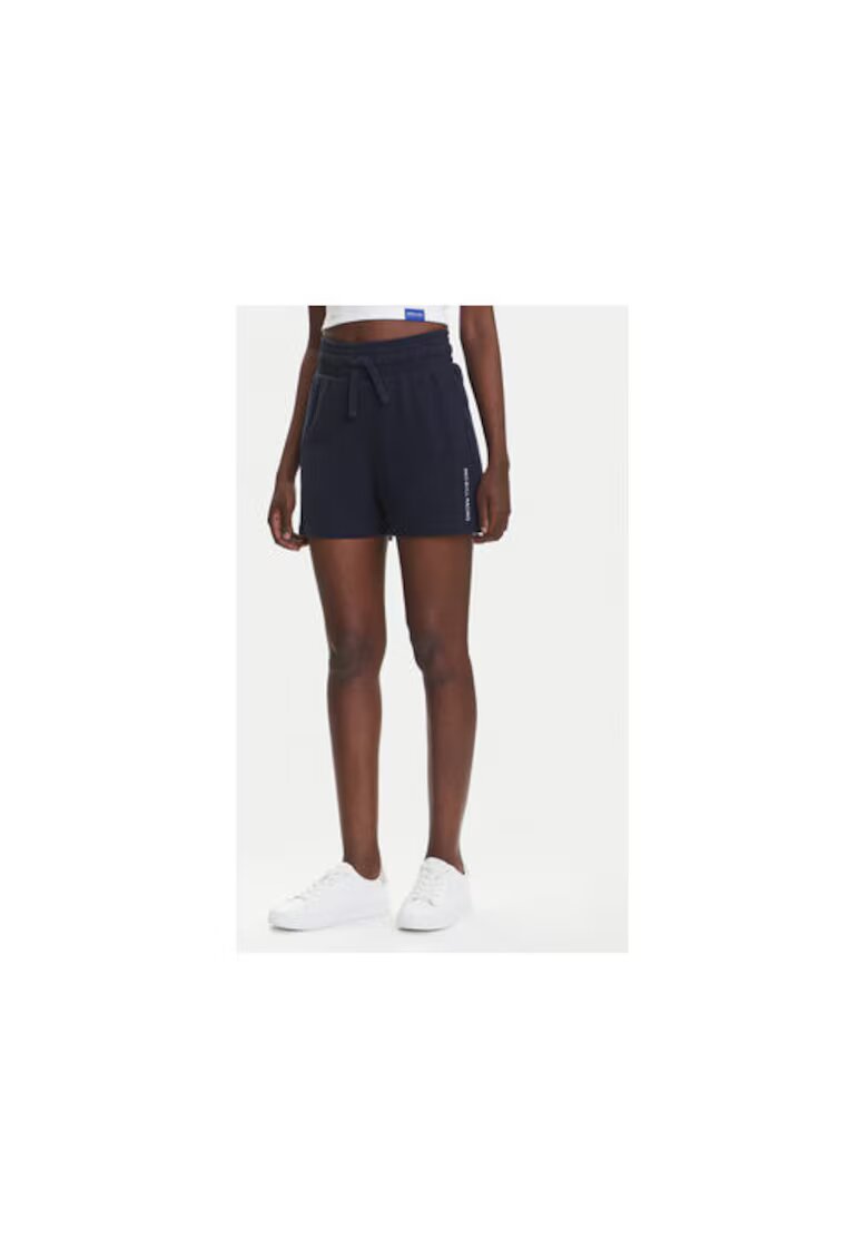 Pepe Jeans Pantaloni scurti sport dama RL800008 - Bumbac/Poliester - Bleumarin - Bleumarin