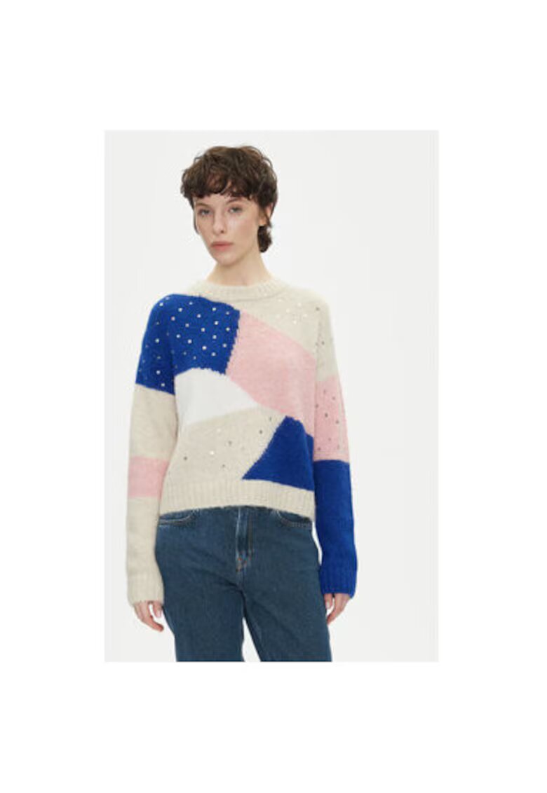 Pepe Jeans Pulover dama PL702238 - Poliester/Lana - Multicolor - Multicolor
