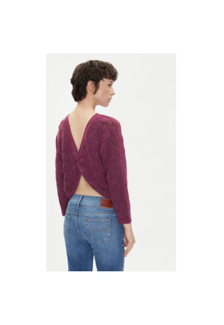 Pepe Jeans Pulover dama PL702239 - Poliamida/Lana - Roz - Roz