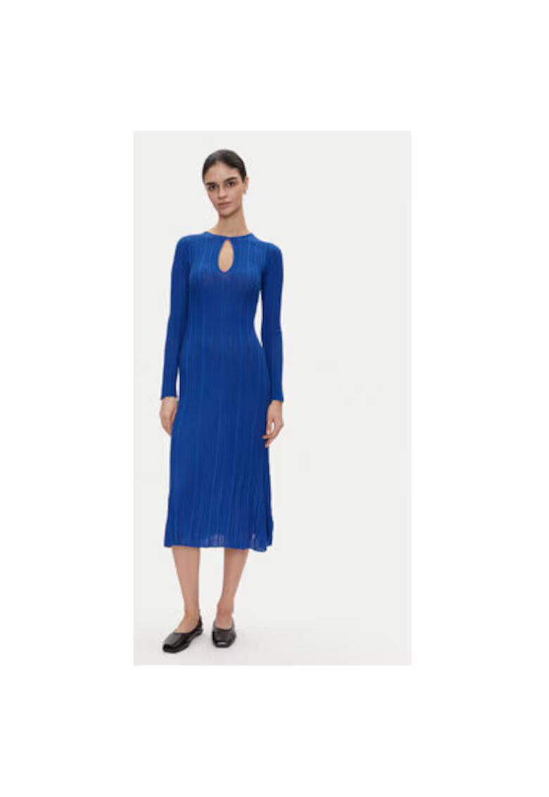 Pepe Jeans Rochie dama PL953642 - Poliester/Viscoza - Albastru - Albastru