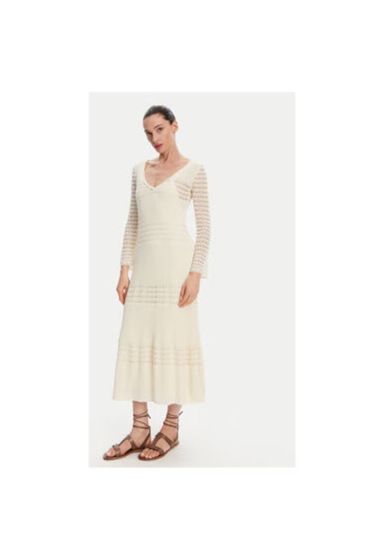 Pepe Jeans Rochie dama PL953712 - Viscoza - Bej - Bej