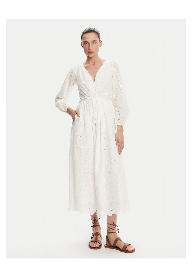 Pepe Jeans Rochie de vara pentru femei alb -